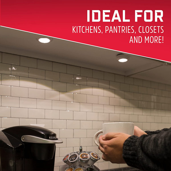 Energizer Battery Operated LED Tap Lights 2Pack & Reviews Wayfair